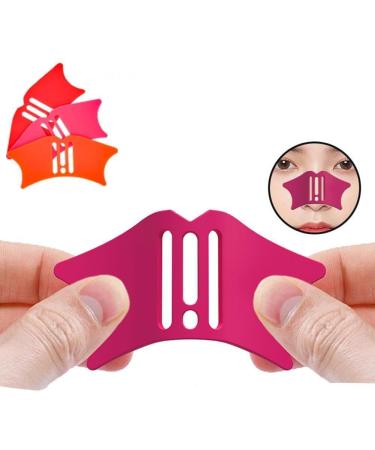 Nose Shadow Brush Bevel Mountain Root Nose Wing Halo Dye Brush Multi-function Nose Baffle Too Eyeliner Eyelash Auxiliary Pink 1pcs - Buy Online on GoSupps.com