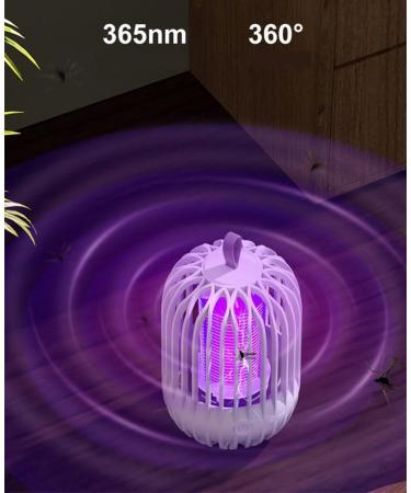 Portable Mosquito Zapper & Lamp Dual Lighting Modes LED & UV Electic Zapper Kills Bugs (2pcs) - Buy Online on GoSupps.com