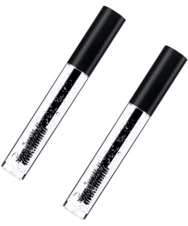 Transparent eyebrow gel Waterproof gel gel long eyebrow gel with brush 2pcs hair eyebrow - Buy Online on GoSupps.com