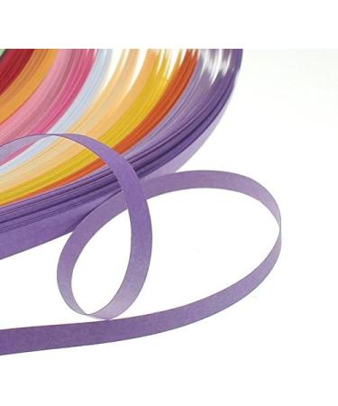 ODETOJOY Quilling Paper Strips Set - 10mm 260 Strips for DIY Origami Art - 26 Colors - Length 39cm - 10mm Width - Buy Online on GoSupps.com