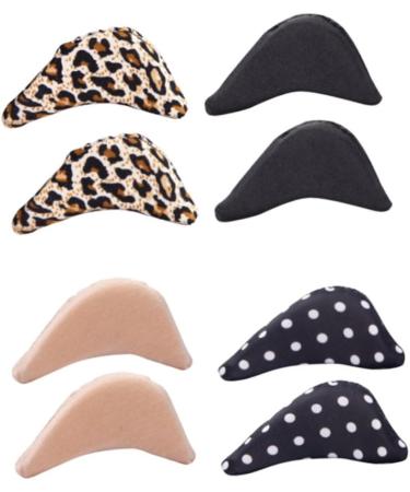 NOLITOY 8 Pairs Shoe Filler Pads - Adjustable Heel Cushions & Toe Plug Inserts for Loose Shoes | Comfortable High Heel Solutions - Buy Online on GoSupps.com