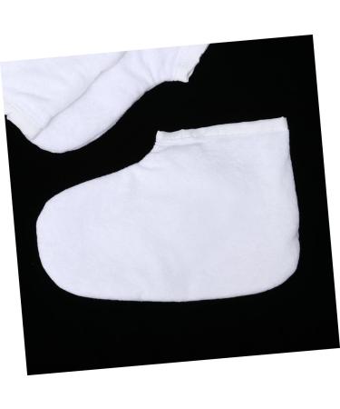 Beavorty Set Paraffin Wax Liners Paraffin Wax Gloves paraffin foot bath Liner wax bath Foot Cover wax Mitts Heat Gloves mittens spa gloves Insulated Gloves Cotton gloves white hand - Buy Online on GoSupps.com