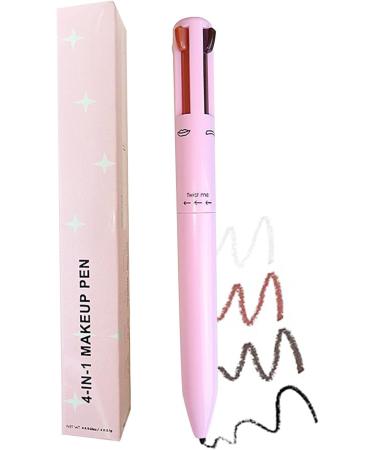 Waterproof Eyeliner Pencil | 4 In 1 Waterproof Brow Pencil | Sweatproof 4 Colors Brow Pencil Long-Wear Waterproof For Makeup Frifer 4in1 Eyebrow Pencil - Buy Online on GoSupps.com