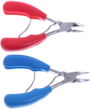 PSGS Stainless Steel Toe Nail Clippers Nail Correction Thick Nails Ingrown Toenails Nippers Cutters Dead Skin Dirt Remover Pedicure (Color : Blue) - Buy Online on GoSupps.com