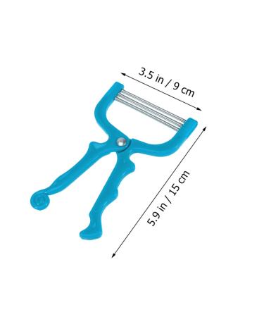 Portable Manual Facial Hair Remover - Stainless Steel Epilator for Lips Chin & Cheeks - 3 Piece Set - Buy Online on GoSupps.com