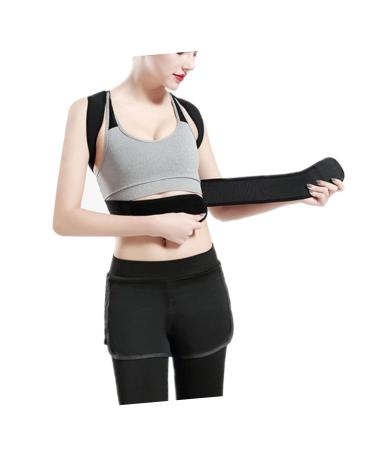 FRCOLOR Humpback Correction Belt | Best Posture Corrector & Shoulder Support Brace - Black - Buy Online on GoSupps.com