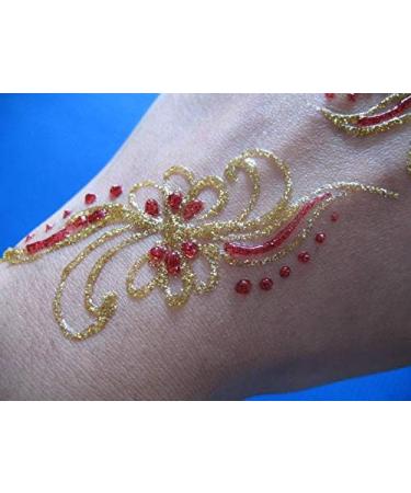 Buy Black Glitter Gel Tube 30ml | Premium Glitter Gel for DIY Crafts & Beauty - Buy Online on GoSupps.com