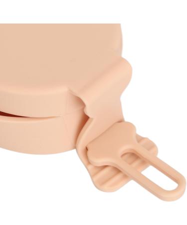 Soft Silicone Makeup Brush Bag with Wash Board | Portable Dustproof Case for Travel - Large Capacity Flip Cover & Button Closure - Buy Online on GoSupps.com