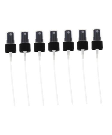 OFFSCH 40 Pieces Foaming Soap Cosmetic Bottle Nozzle Spray Bottle Caps Heads Fine Mist Small Spray Bottle Spray Can Shampoo 14.5X2.2X2.2CM Black/White