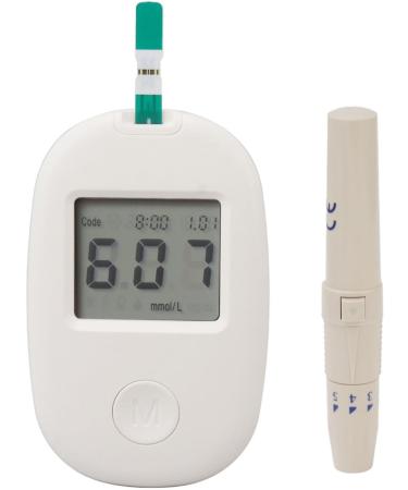 Household Glucose Monitor Kit - 0.9 l Sugar Test with 50 Test Strips & 180 Memory Values | Prevent Hyperglycemia - Buy Online on GoSupps.com