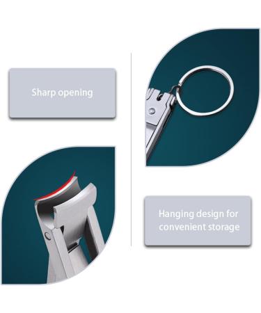 Nail Clipper Anti Splash Nail Cutter with Nail File Multifunctional Fingernail Trimmer for Men and Women - Buy Online on GoSupps.com