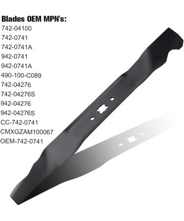 Grasscool 21 Mower Mulching Blades for Troy Bilt Cub Cadet MTD - 3 Pack - Buy Online on GoSupps.com