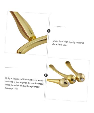 FOMIYES Eye Massage Roller Set | T-Bar & Cream Applicator Tool for Ultimate Skin Care | Shop Now - Buy Online on GoSupps.com