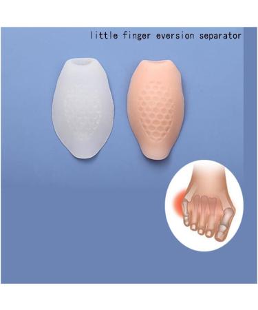 DEAVER Silicone Gel Bunion Toe Separator - Hallux Valgus Corrector & Straightener for Unisex Foot Care - 1 Pair - Buy Online on GoSupps.com