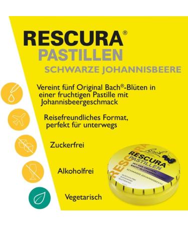 Original Bach Rescura Everyday Calm Gift Set | Alcohol-Free Drops Cream & Pastilles | International Shipping - Buy Online on GoSupps.com