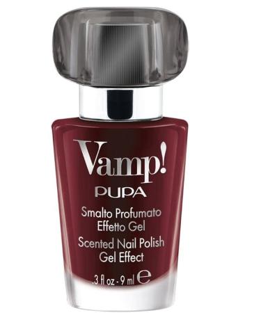 Pupa Vamp! Smalto Profumato Effetto Gel 304 Intrepid RedBlack