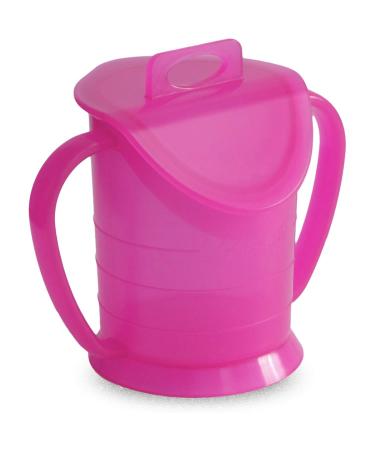 Dr. Berndsen LoopCup therapy/drinking cup made of plastic - learn to drink maintain relearn - 150ml pink