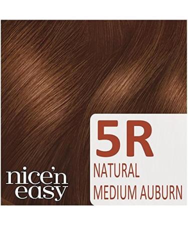 Clairol Nice'n Easy Permanent Hair Dye 111/5R Natural Medium Brown Auburn - Buy Online on GoSupps.com