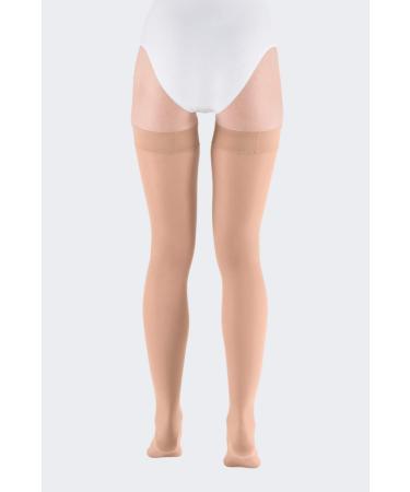 Medi Medive Elegance Women's Compression Stockings - CCL2 Closed Lace | Caramel | Size Gr.V Normal - Buy Online on GoSupps.com