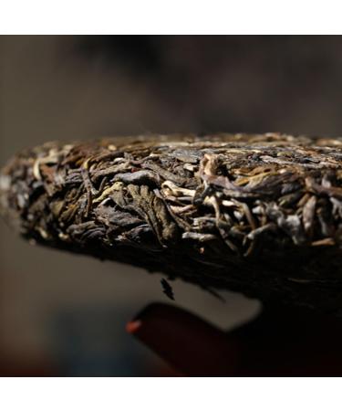 HQZM Yunnan Yiwu Old Tree Early Spring 357g Puer Raw Tea With Orchid Scent More Fragrant As It Ages - Buy Online on GoSupps.com