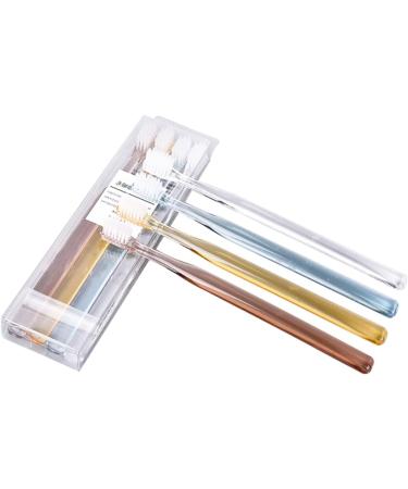 Minkissy 16 Pcs Soft Bristle Toothbrush Set for Adults & Kids - Travel-Friendly Bamboo & Coal Toothbrushes - Extra Soft Bristles for Gentle Care - Buy Online on GoSupps.com