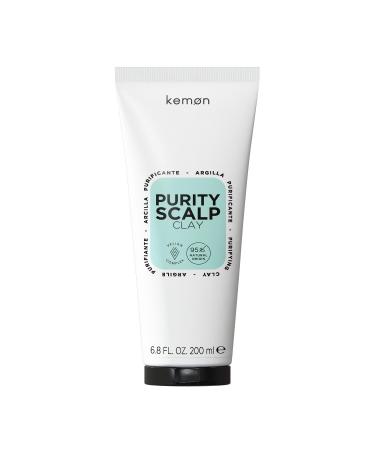 Kemon Kemon - Purity Scalp Clay purifying treatment clay-based absorbs excess sebum prevents the buildup of pollutants 200 ml