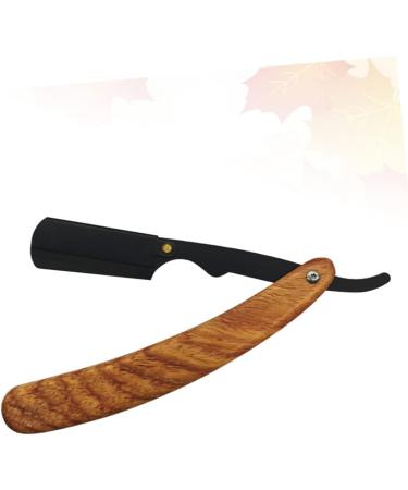 Frcolor 3-Piece Holder Set for Safety Razor & Beard Razor - Wooden Bamboo & Rosewood - Multi-Color Eyebrow Shaver Clips - Ideal for Men - Buy Online on GoSupps.com