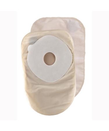 ConvaTec 175761 No Tape Collar 8" Pouch with 1-Sided Comfort Panel and Filter Transparent 3/4" - 2-1/2" Stoma Opening Pack of 15