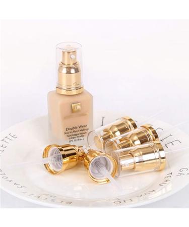 2 Pack Foundation Pump Double Wear Liquid Replacement Pressure Head (Gold) - Buy Online on GoSupps.com
