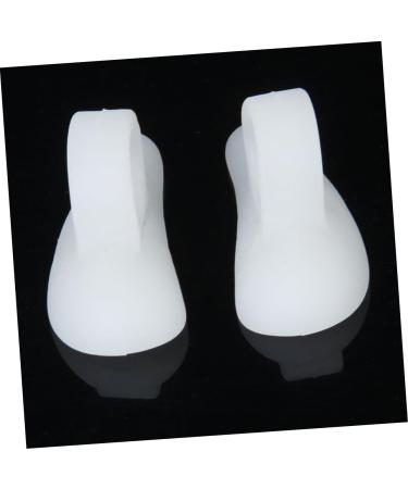 Gel Bunion Toe Spreader Pair - Bunion Support Pad for Hammer Toe Correction - White Eversion Separator Pad - Buy Online on GoSupps.com