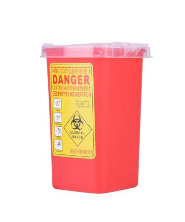 1L Sharps Disposal Container - Home Use Needle Disposal Container - Buy Online on GoSupps.com