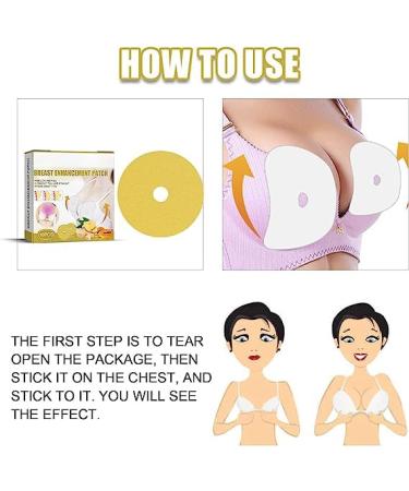 Breast Enlargement Plaster - Enhance & Firm Breasts | 50 pcs Breast Enhancement Patch for Sagging & Firming - Buy Online on GoSupps.com