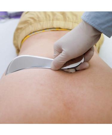 Tansozer Gua Sha Massage Tool - Stainless Steel Fascia Scraping Tool for Soft Tissue Therapy | Medical Grade - Buy Online on GoSupps.com