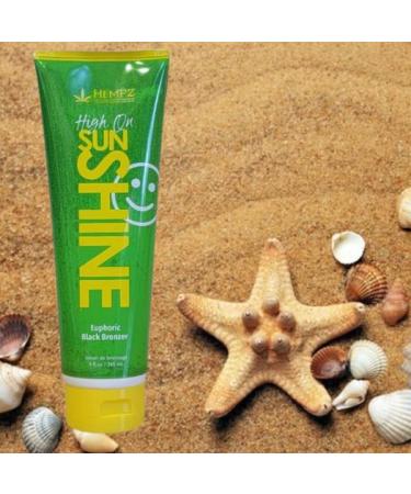 Hempz High On Sunshine DHA & Cosmetic Bronzer 9oz - Achieve a Radiant Tan & Glow | International Shipping Available - Buy Online on GoSupps.com