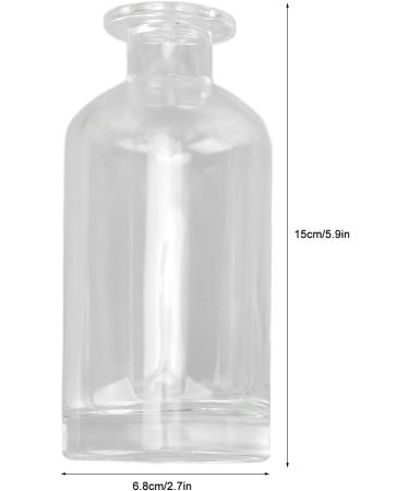 Starnoontek 350ml Glass Mund Water Dispenser - Refillable Leak-Proof Easy to Clean Multi-Functional Bottle for Olive Oil Kitchen & Bathroom Use - Buy Online on GoSupps.com