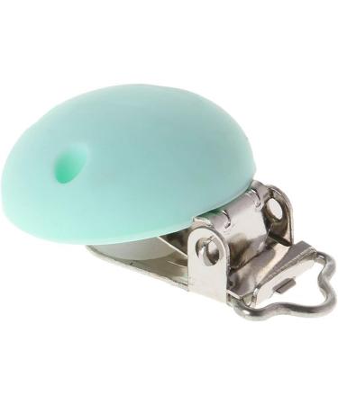 Konny Baby Schnullerkette Clip - Soft Silicone Pacifier Clip in Light Blue & Rose Pink | Baby Accessories & DIY Tools - Buy Online on GoSupps.com