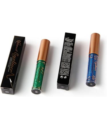 Healvian 3pcs Pearlescent Liquid Eyeliner Metallic Eyeliner Waterproof Eyeliner Glitter Liner for Eyes - Buy Online on GoSupps.com