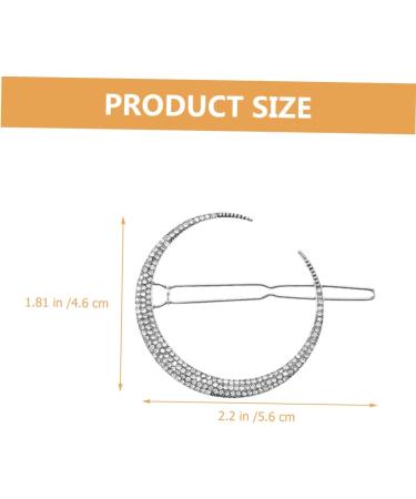 minkissy 2 Sets Silver Star Hair Clips Snowflake Star Hair Clip Star Hair Accessories Moon Hair Accessories Silver Star Hair Pins Hair Jewelry Moon Hair Clip Hairpin Vintage Alloy - Buy Online on GoSupps.com