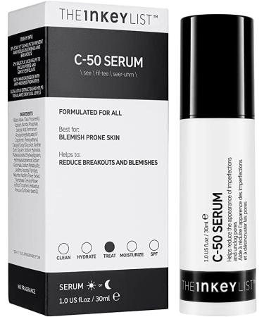 The INKEY List C-50 Blemish Nuit Face Treatment Serum 30 ml - Buy Online on GoSupps.com