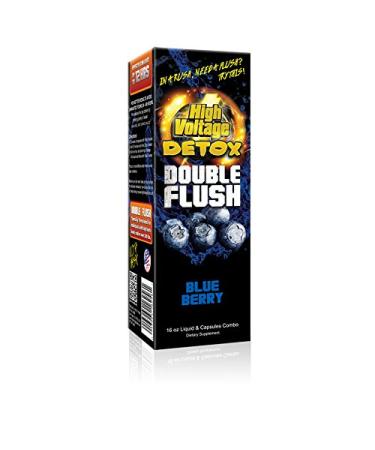 High Voltage Detox Double Flush Blue Berry