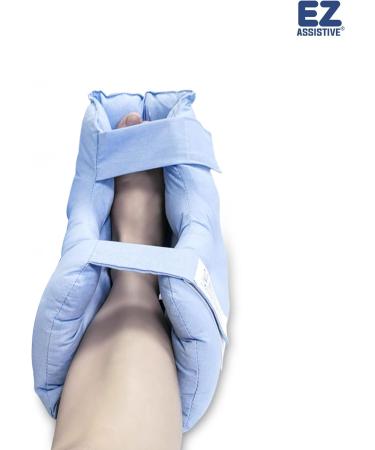 EZ Assistive Heel Protectors for Healing Therapy | Pressure Relief & Bedsores Prevention | Blue 3-Count (1pc) - Buy Online on GoSupps.com