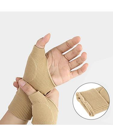 RooRuns Thumb Arthritis Compression Gloves - Breathable Fingerless Wrist Support & Gel Pads for Carpal Tunnel Relief - Comfortable Pain Relief for Small Hands - Buy Online on GoSupps.com