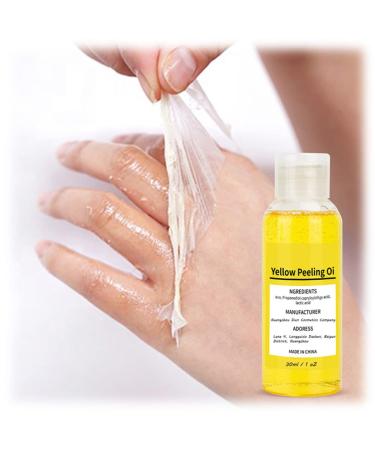 Natural Body Peeling Oil for Women - Moisturizing Yellow Peeling Butter & Scrub 50ml - Nourishing Skin Care for All Skin Types - Buy Online on GoSupps.com
