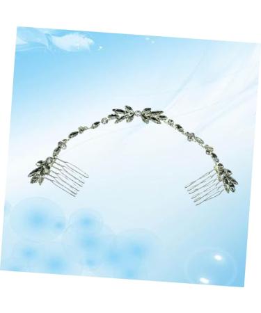 FRCOLOR Hair Band headpiece for women Rhinestone Headband Bridal Headpieces crystal headpiece rhinestone headpiece headwear for women Headwear Women Headdress flowers Miss comb - Buy Online on GoSupps.com