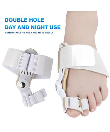 Feelsploh Big Bone Toe Bunion Splint - Unisex Adjustable Pain Relief & Toe Separator for Daily Foot Care (White) - Buy Online on GoSupps.com