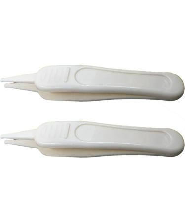 OFKP 2 Pcs Baby Nose Clean Clip Easy to Clip The Booger Baby Nose Cleaning Tweezers for Clean Babies' Nose Mouth Belly Button Ears - Buy Online on GoSupps.com