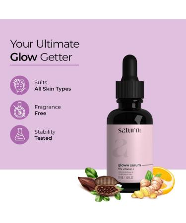 Buy Vitamin C Serum for Dry & Sensitive Skin | 5% Niacinamide & Turmeric | Chemical-Free 30ml - Day & Night Use - Buy Online on GoSupps.com