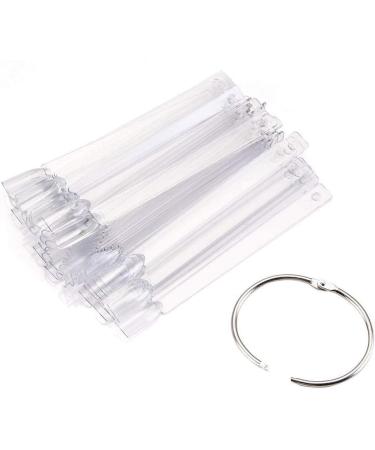 100pcs Fan-shaped False Nail Art Tips Colour Swatch Sticks - Nail Polish Gel Display Tools - Buy Online on GoSupps.com