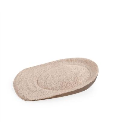 Cups Heel Inserts GEL Shock Absorption Heel Cushion Support Men Soft Sports for Heel Spurs and Heal Dry Cracked Heels(Flannel apricot Medium)