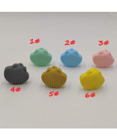 24pcs Mini Cute Animal Silicone Shell Bead Set for DIY Beading - Mix Color 12pcs - Buy Online on GoSupps.com